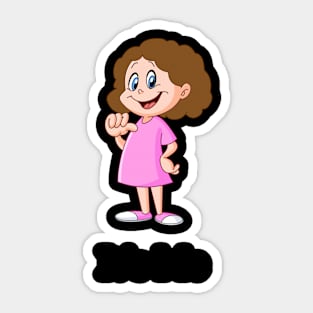 lovely style Sticker